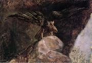 Wilhelm Trubner Adler oil painting